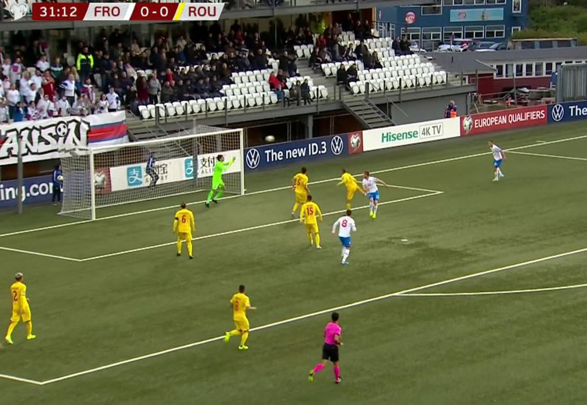 INSULELE FEROE - ROMÂNIA 0-3 // FOTO Ciprian Tătărușanu, din nou erou! Ocazia uriașă a feroezilor ne-a dat emoții