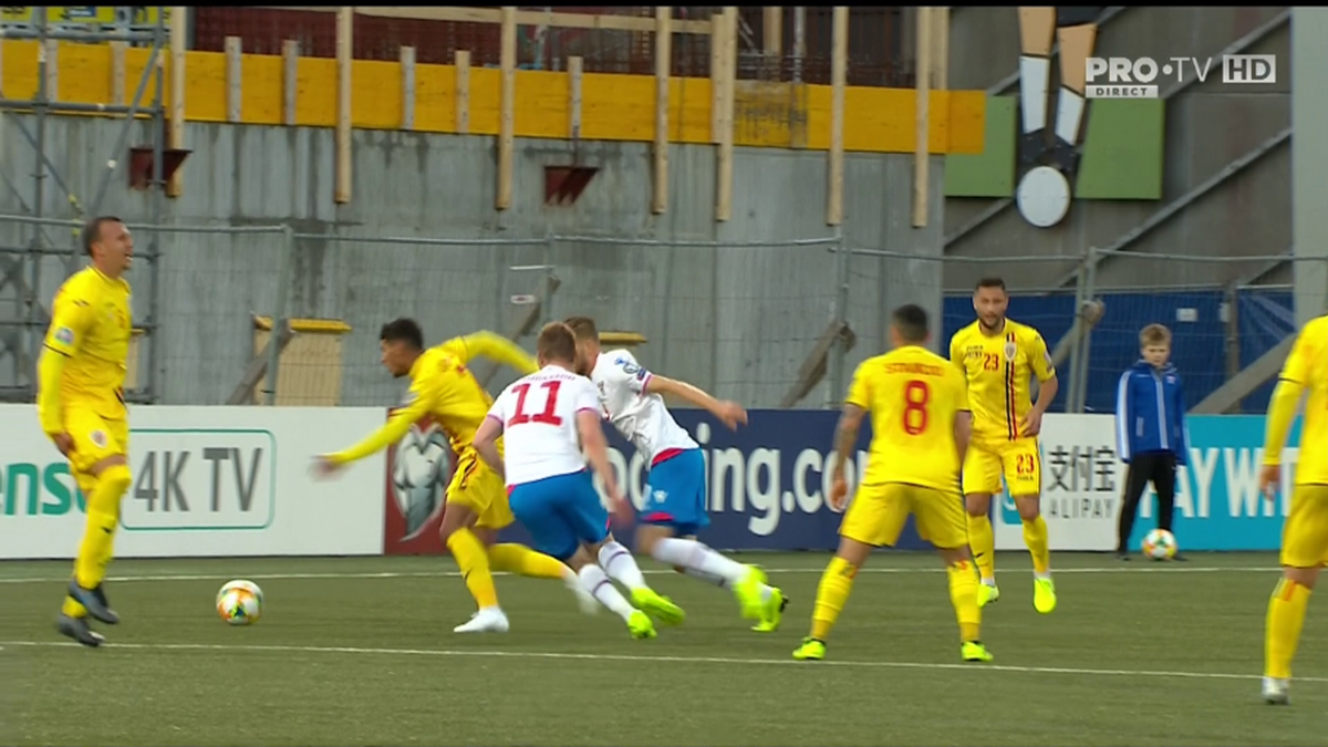 FEROE - ROMÂNIA 0-3 // FOTO Probleme mari pentru Contra: Vlad Chiricheș s-a rupt, Keșeru s-a resimțit pe final