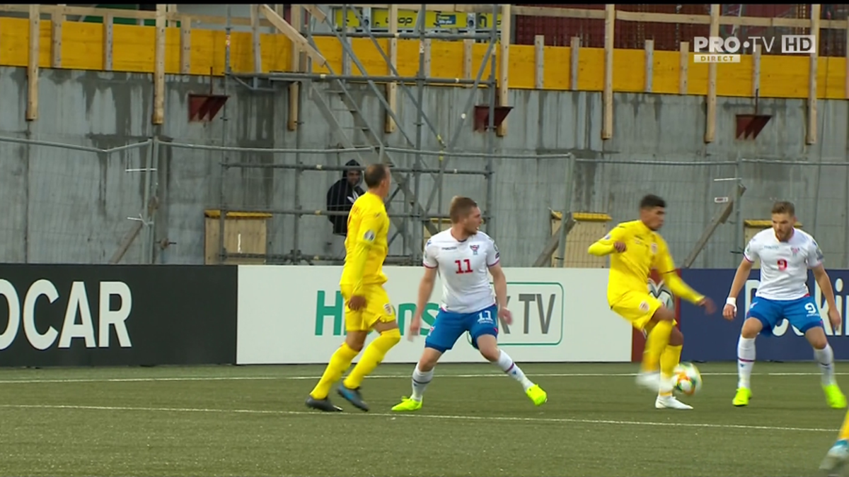 FEROE - ROMÂNIA // FOTO Vlad Chiricheș s-a rupt în minutul 36! Acesta a fost înlocuit cu Adi Rus