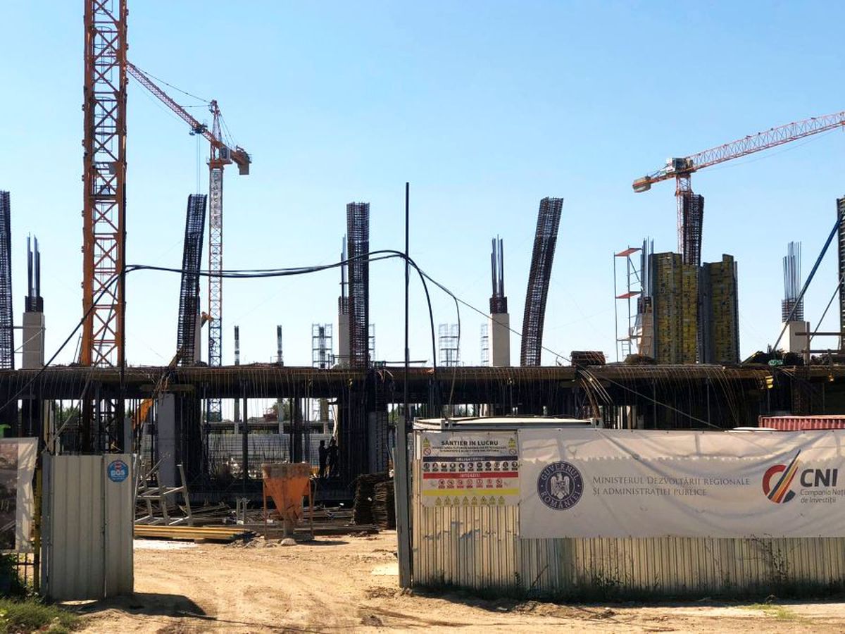 STADIOANE EURO 2020 // FOTO + VIDEO EXCLUSIV Am fost azi pe șantiere: situații diametral opuse în Ghencea și Giulești