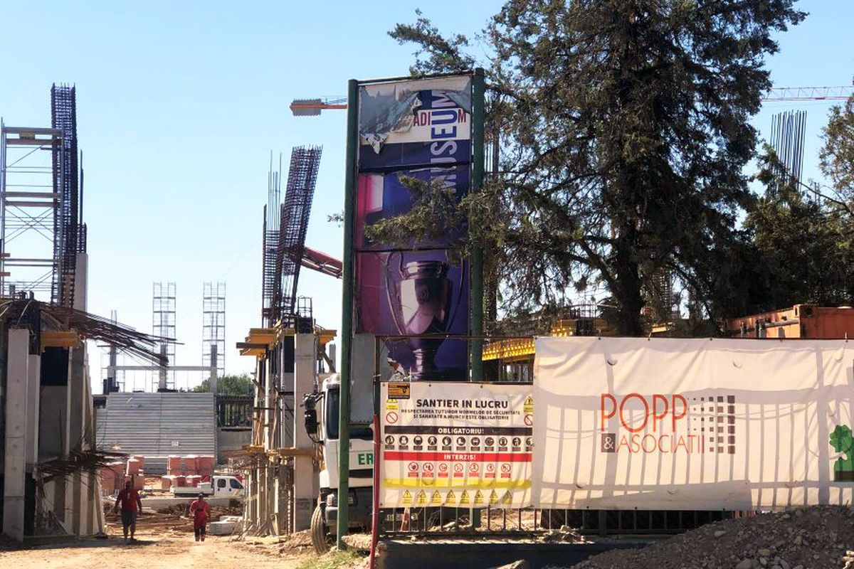 STADIOANE EURO 2020 // FOTO + VIDEO EXCLUSIV Am fost azi pe șantiere: situații diametral opuse în Ghencea și Giulești