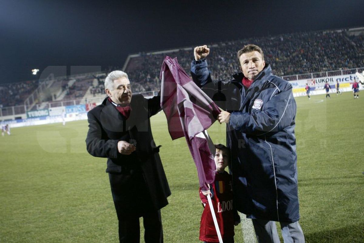 Dan Petrescu și momentul în care a sărutat steagul Rapidului