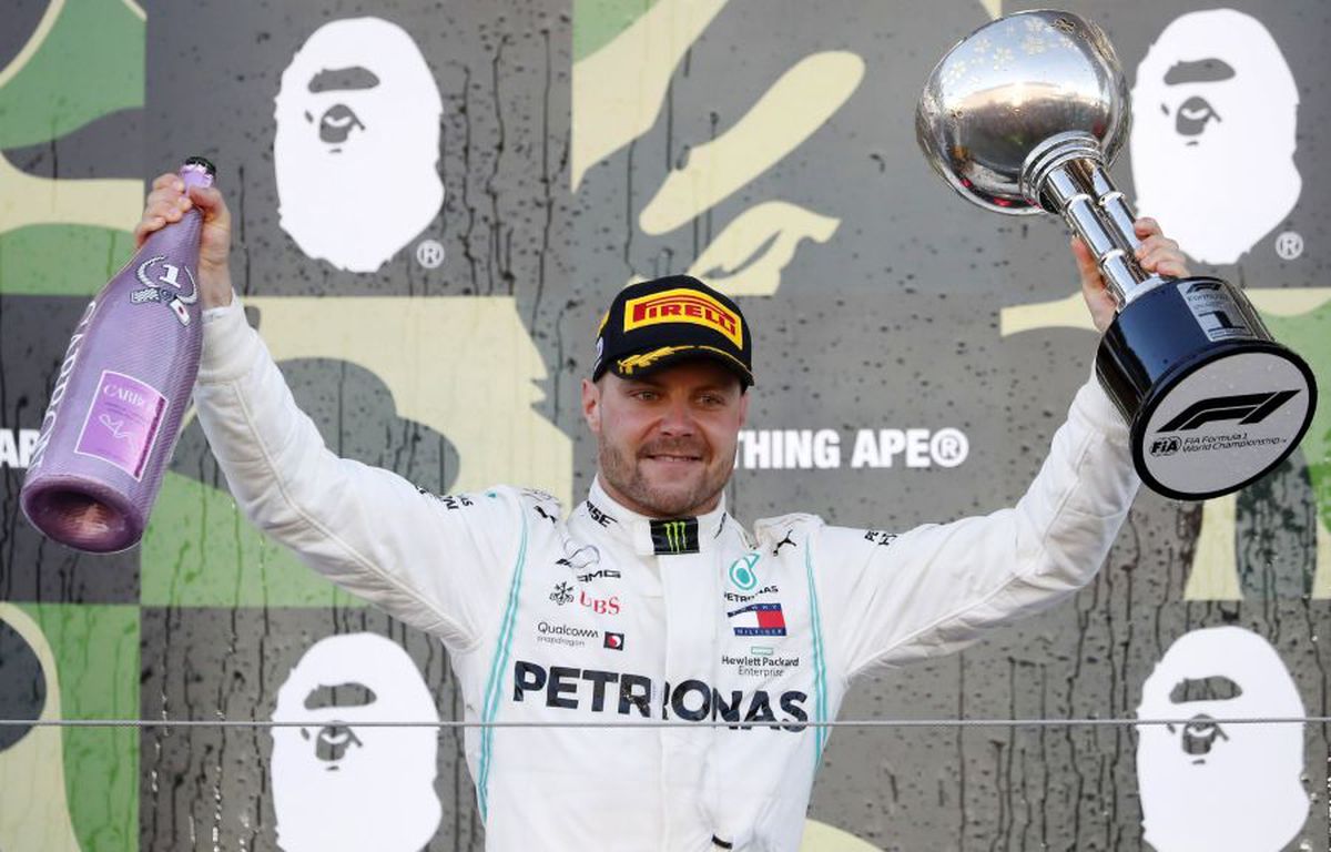 FORMULA 1 // Valtteri Bottas, victorie în MP al Japoniei după un start fabulos! Mercedes, pentru a 6-a oară campioană la constructori