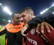 Bucuria CFR-ului după victoria cu Celtic