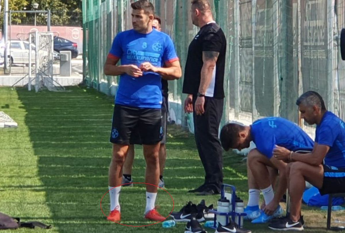 CS UNIVERSITATEA - FCSB // VIDEO + FOTO Gafă cu repetiție la FCSB! Cum a apărut Lucian Filip la antrenament