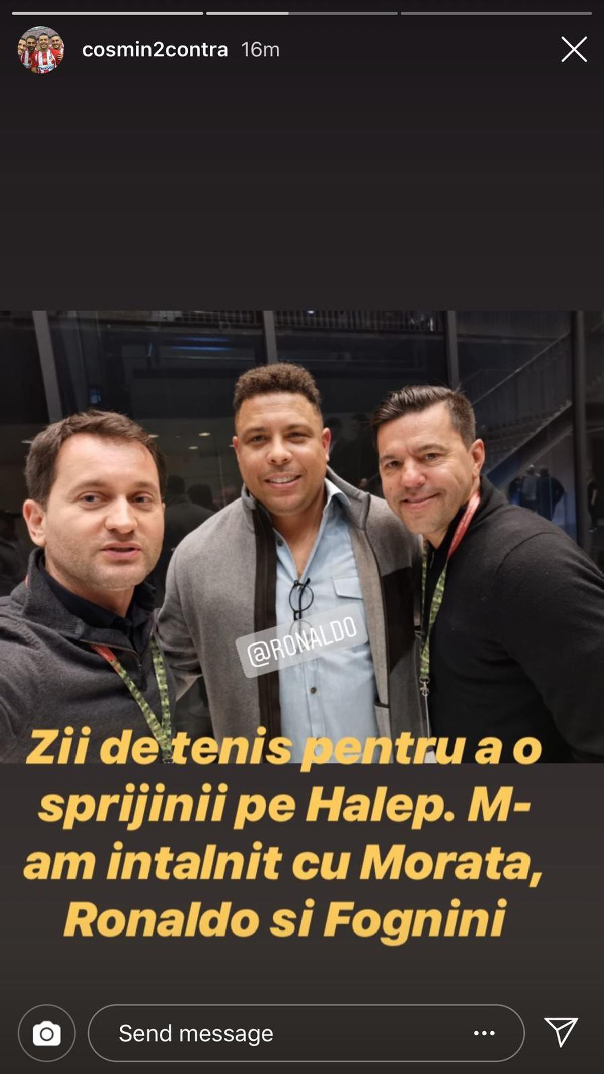 ROMÂNIA - NORVEGIA // FOTO Mai multă inspirație pe bancă decât pe Instagram! Cosmin Contra, protagonistul unor greșeli gramaticale amuzante