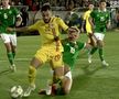 ROMÂNIA U21 - IRLANDA DE NORD  U21 // FOTO România U21, dezavantajată de arbitru! Penalty clar neacordat în finalul primei reprize