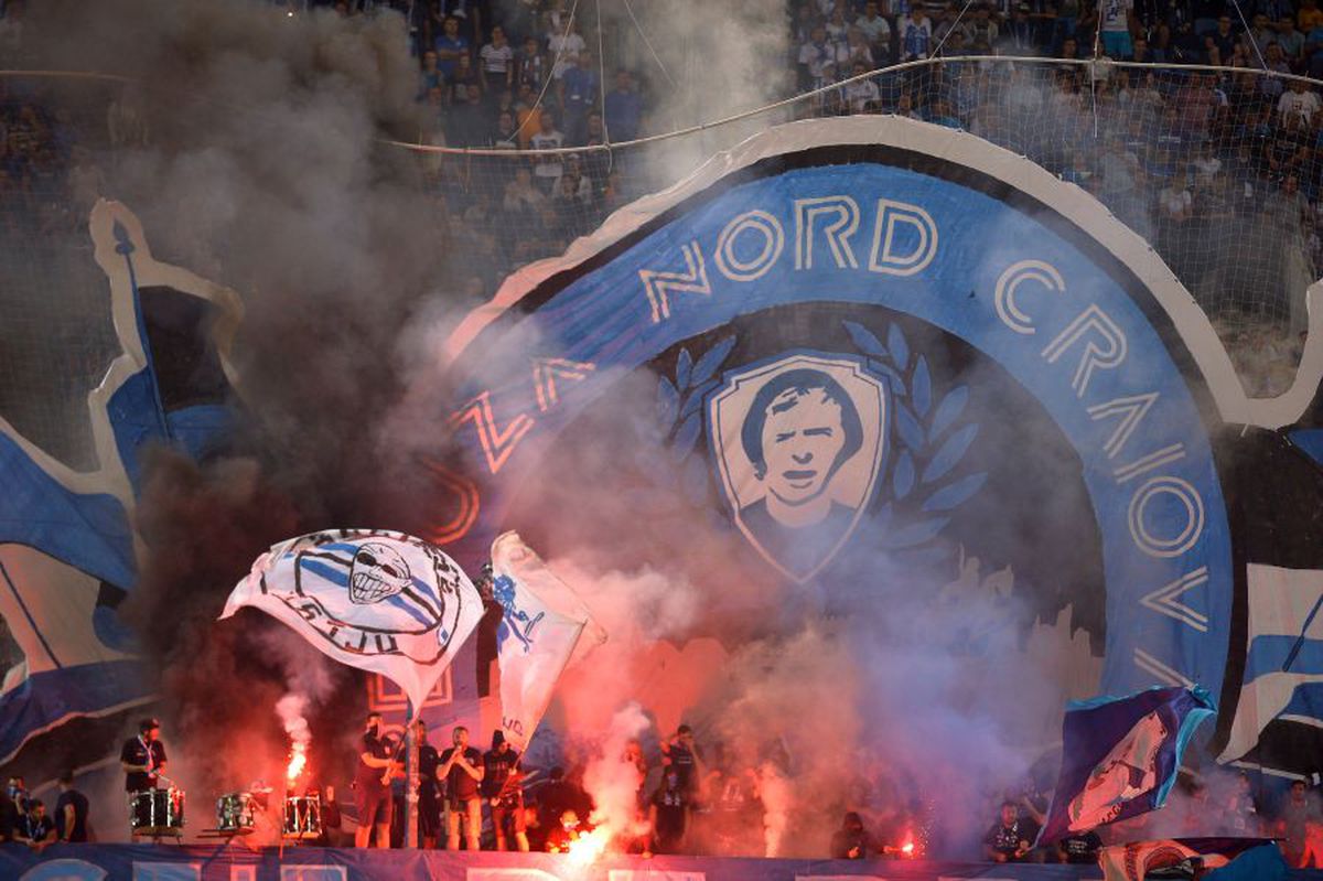 CRAIOVA - FCSB 0-1 // GALERIE FOTO + VIDEO Scenografie spectaculoasă a oltenilor, pe muzica lui Beethoven