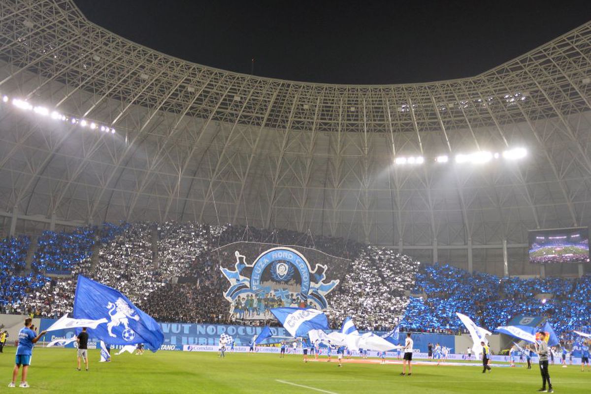 CRAIOVA - FCSB // GALERIE FOTO + VIDEO Scenografie spectaculoasă a oltenilor, pe muzica lui Beethoven