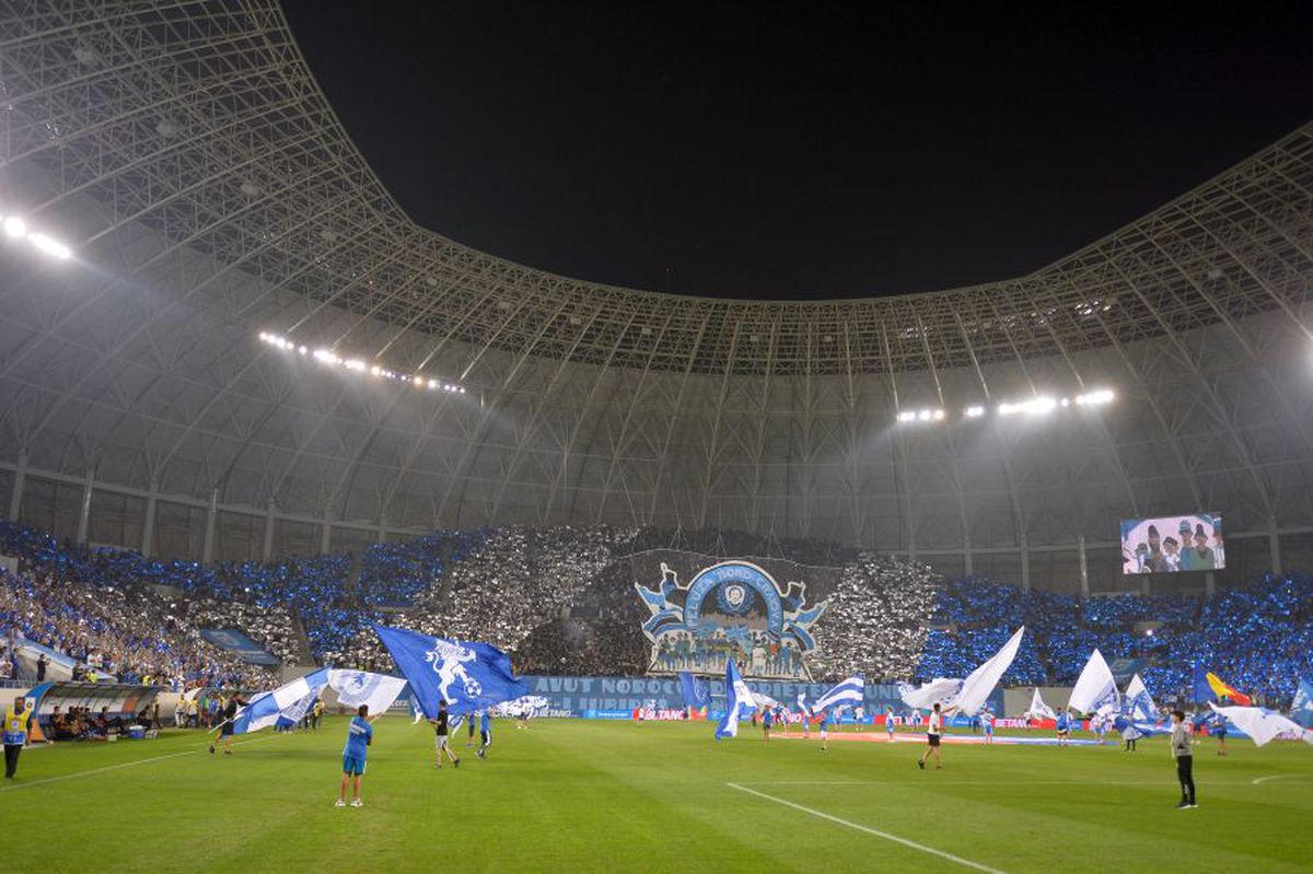 CRAIOVA - FCSB 0-1 // GALERIE FOTO + VIDEO Scenografie spectaculoasă a oltenilor, pe muzica lui Beethoven