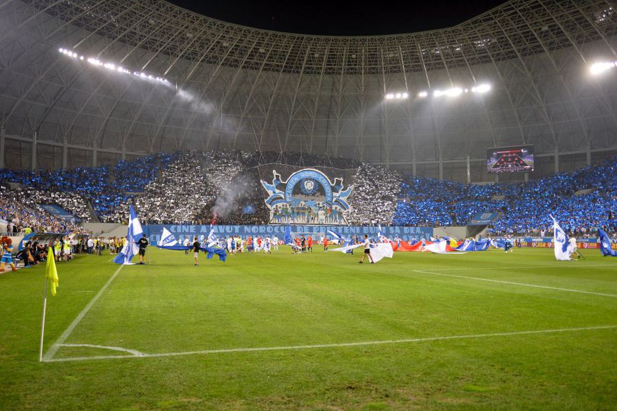 CRAIOVA - FCSB 0-1 // GALERIE FOTO + VIDEO Scenografie spectaculoasă a oltenilor, pe muzica lui Beethoven