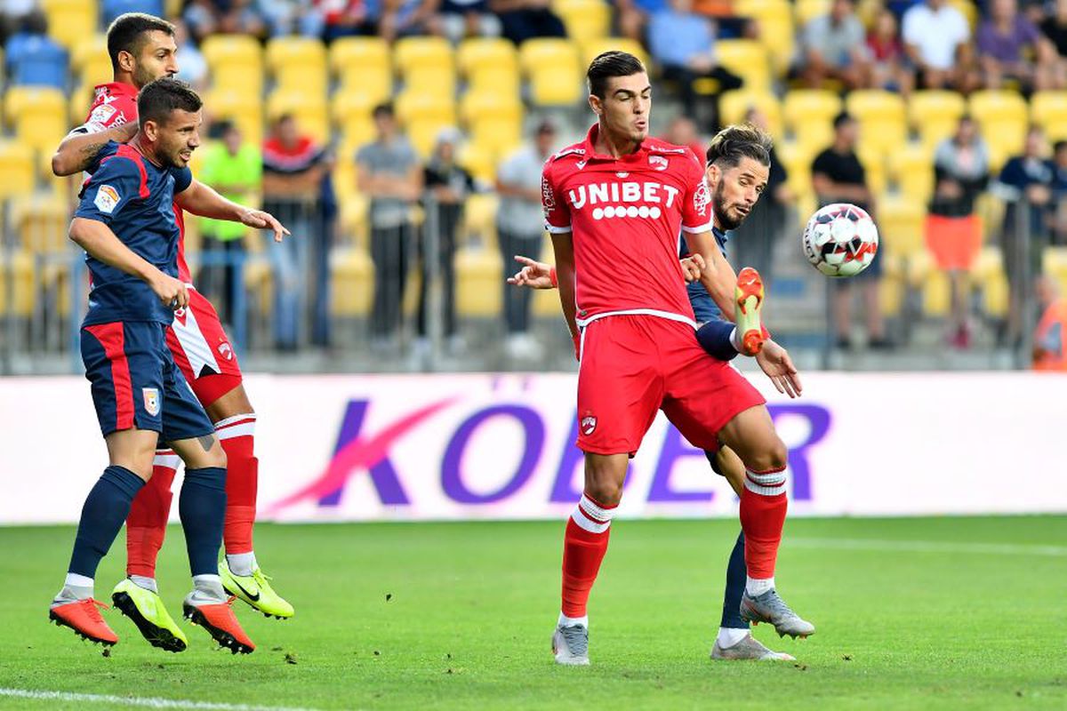 CHINDIA TÂRGOVIȘTE - DINAMO 3-2 // VIDEO+FOTO Uhrin n-a schimbat nimic! Roș-albii pierd contra Chindiei și revin pe ULTIMUL LOC