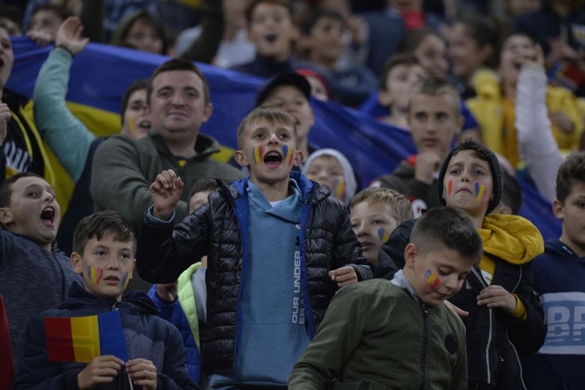 România - Norvegia 1-1 // Copiii din tribune