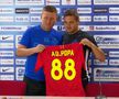 FCSB // VIDEO + FOTO Adi Popa, prezentat la FCSB: „Dacă îmi arăt calitățile, nu mă scoate nimeni din echipă” » Glume la prezentare