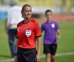 GALERIE FOTO A „furat” toate privirile. Arbitra de rezervă a entuziasmat asistența de la derby-ul FC Argeș - U Cluj
