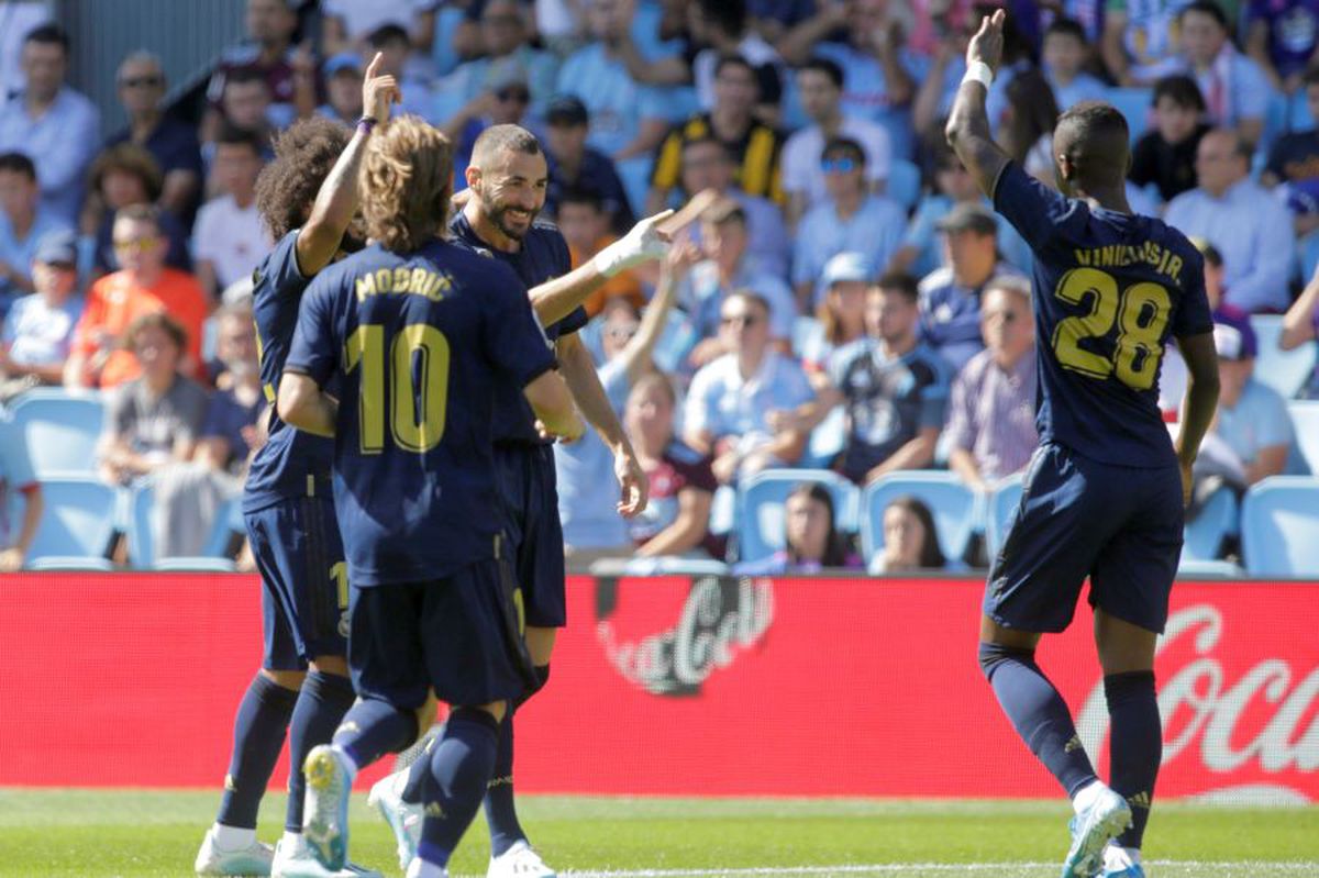 CELTA VIGO - REAL MADRID 1-3 // VIDEO+FOTO Start excelent! Madrilenii au început perfect sezonul, chiar dacă au jucat în inferioritate peste 30 de minute