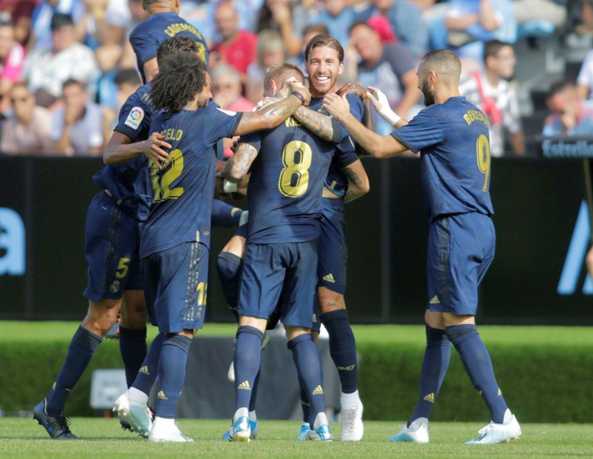 CELTA VIGO - REAL MADRID 1-3 // VIDEO+FOTO Start excelent! Madrilenii au început perfect sezonul, chiar dacă au jucat în inferioritate peste 30 de minute