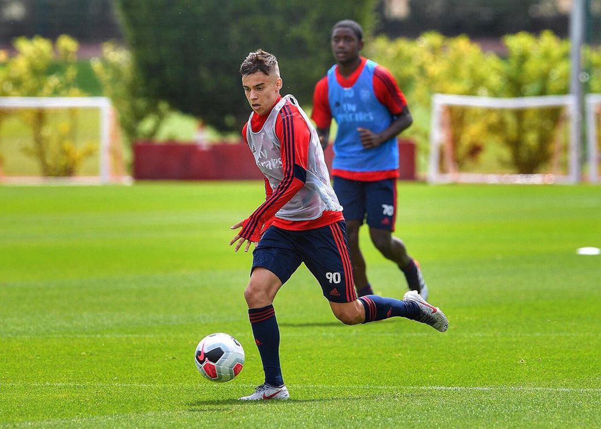 EXCLUSIV Cătălin Cîrjan a debutat la Arsenal U18 și vrea mai mult: „Muncesc din greu să fac pasul la prima echipă” » Vergil Andronache i-a dat încredere