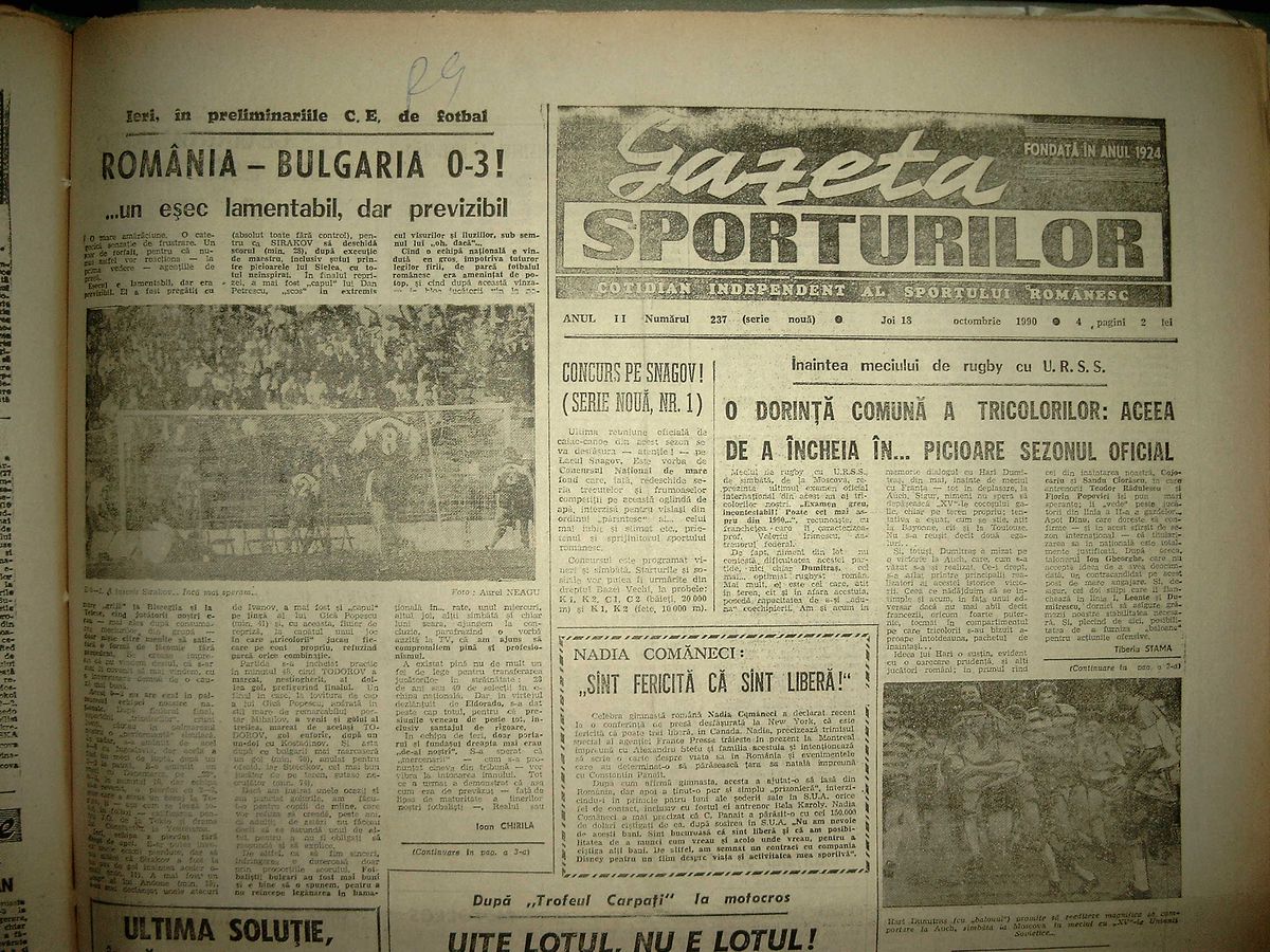 RETRO GSP Eșecul inexplicabil al „Profesorului”: cum a încasat-o România pe 17 octombrie, tot în calificările unui Euro