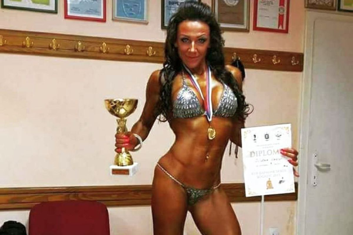 GALERIE FOTO Culturista sârboaică Olivera Ugoci, arestată în România! E implicată în scandalul cu droguri de 9 milioane de euro de la Vama Giurgiu
