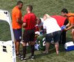 VIDEO + FOTO // Chiajna - Farul, întrerupt 7 minute după ce un jucător s-a prăbușit pe teren! EXCLUSIV Ce diagnostic i-au pus medicii