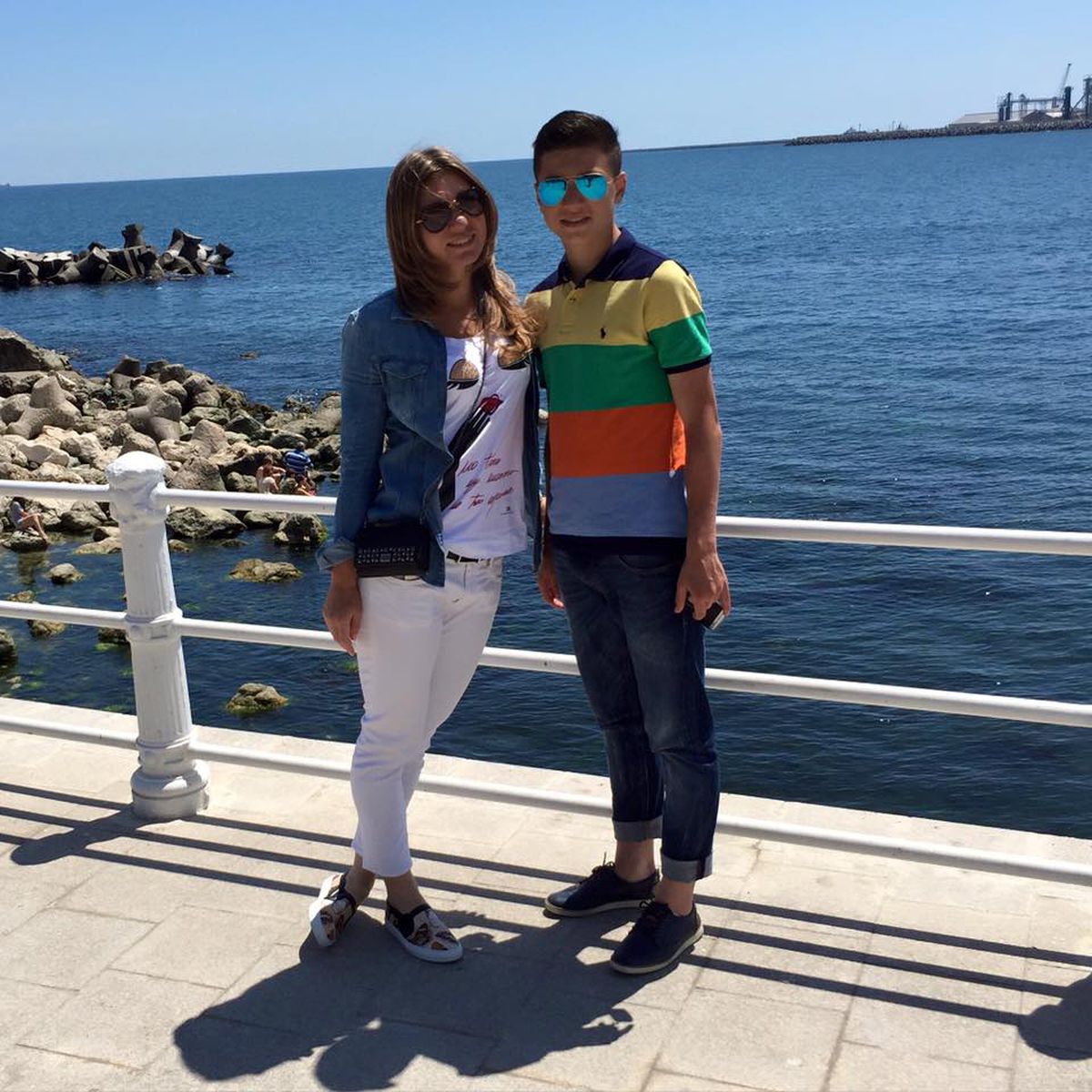 Dimciu și Simona Halep