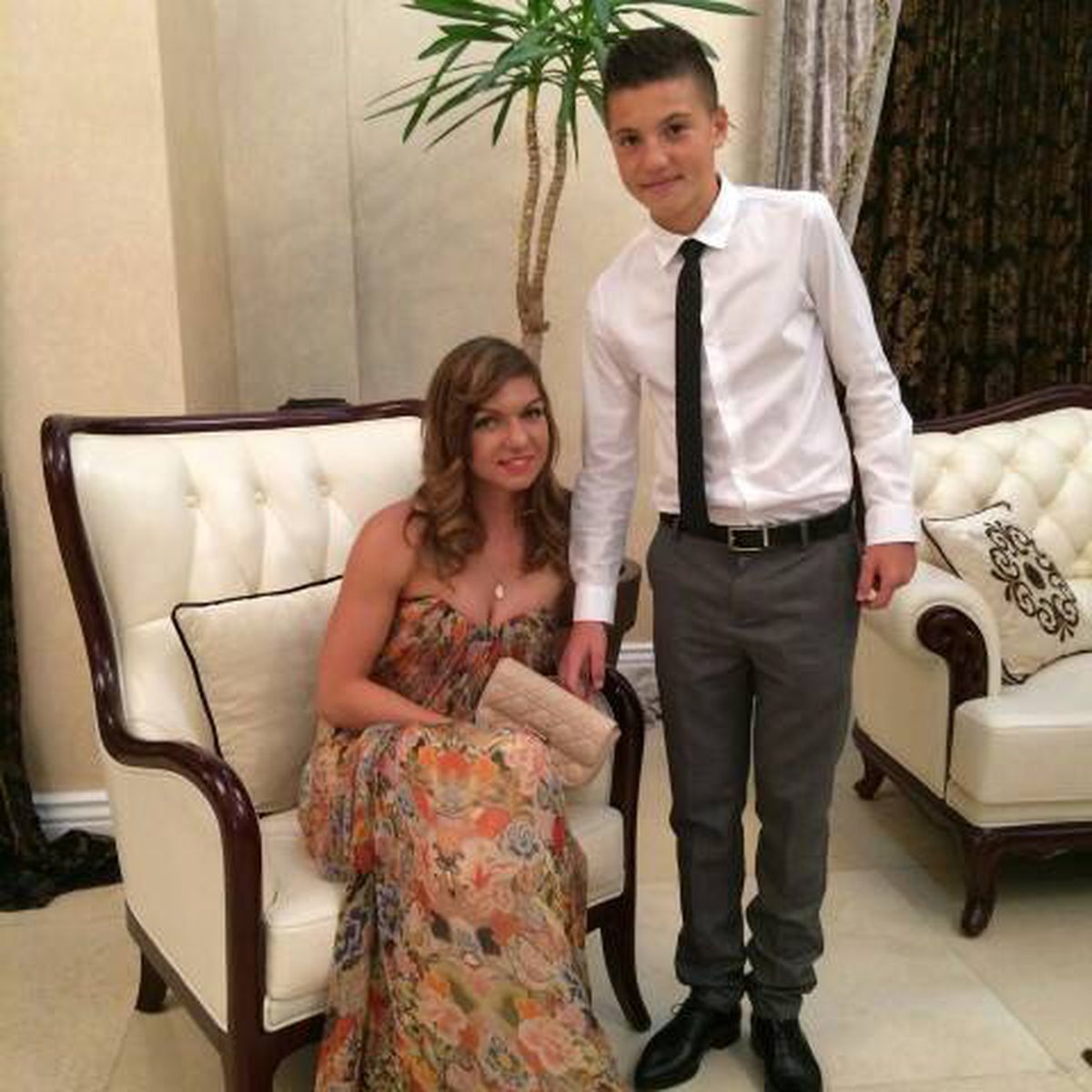 Dimciu și Simona Halep