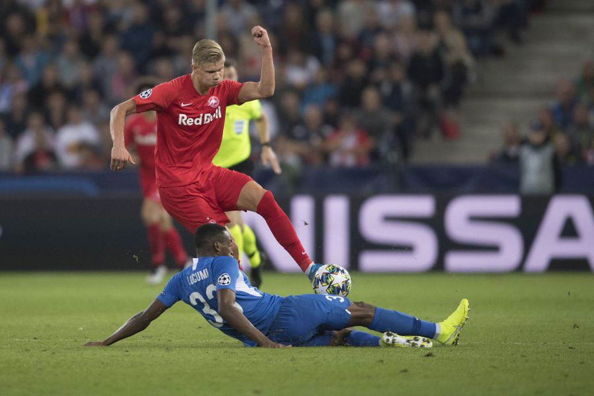 VIDEO Erling Håland, noua senzație din Liga Campionilor: „Monstrul golurilor a lovit din nou” » Norvegianul de 19 ani a marcat 3 goluri cu Genk și e gata de meciul cu România