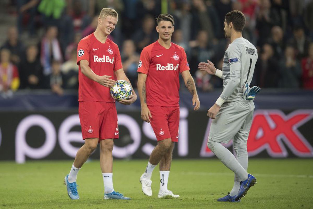 VIDEO Erling Håland, noua senzație din Liga Campionilor: „Monstrul golurilor a lovit din nou” » Norvegianul de 19 ani a marcat 3 goluri cu Genk și e gata de meciul cu România