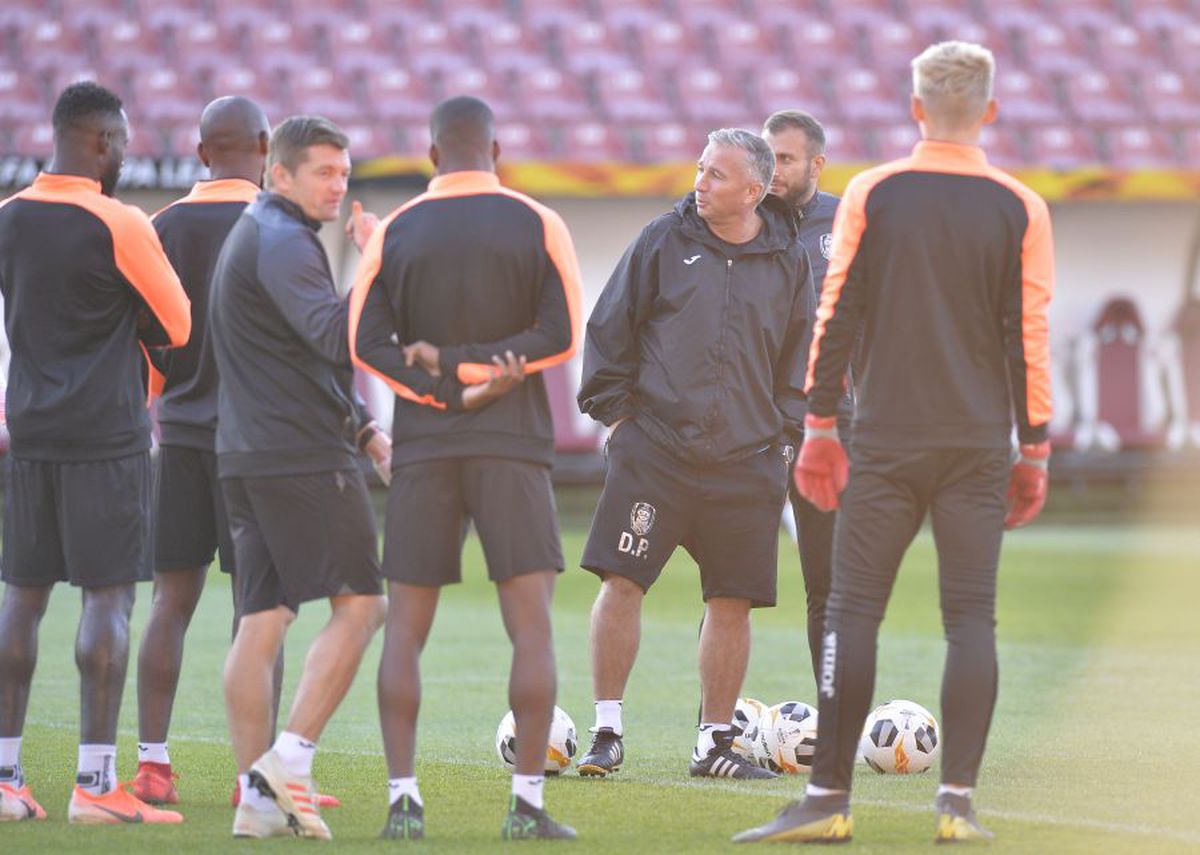 CFR CLUJ - LAZIO // GALERIE FOTO + VIDEO Dan Petrescu și Simone Inzaghi au abordat total diferit ziua dinaintea meciului » Imaginea surprisă de fotoreporterul GSP în Gruia