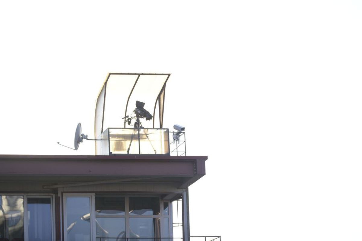 CFR CLUJ - SLAVIA PRAGA // FOTO VAR a venit în România! Primele imagini cu sistemul ultramodern instalat la Cluj pentru CFR - Slavia Praga