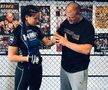 FOTO Bărbatul din spatele Dianei Belbiță, sportiva care se pregătește de debutul în UFC: „El reuşeste să facă mereu acea minune”