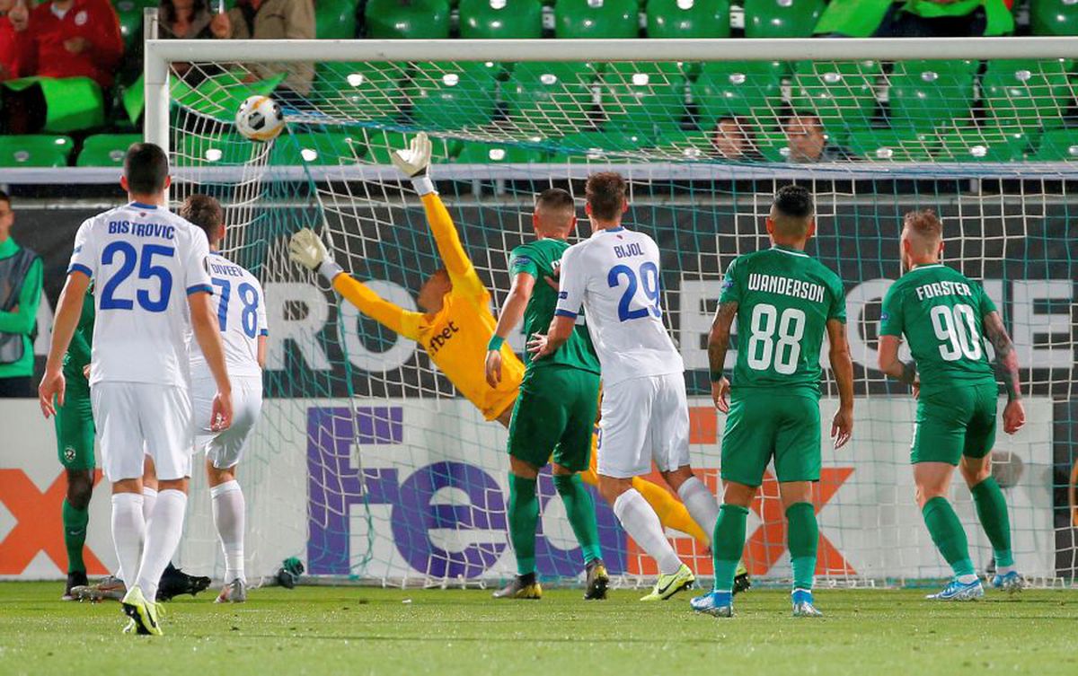 EUROPA LEAGUE // FOTO » Bilanț fantastic în prima seară din Europa League: 75 de goluri marcate + Dudelange a realizat surpriza!