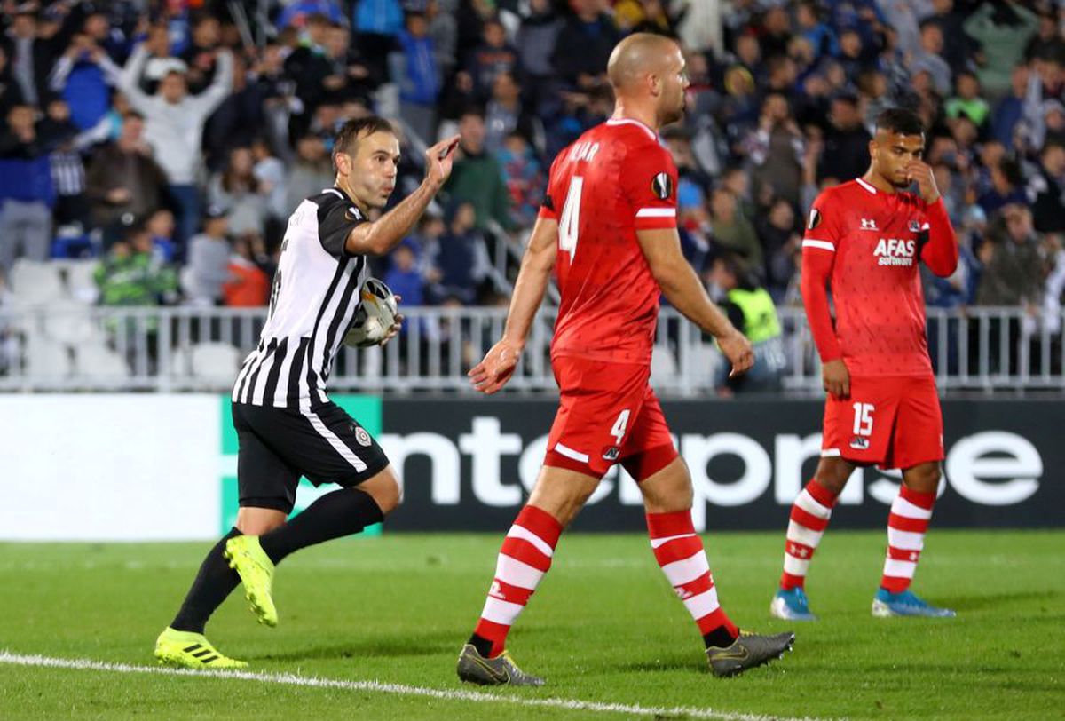 EUROPA LEAGUE // FOTO » Bilanț fantastic în prima seară din Europa League: 75 de goluri marcate + Dudelange a realizat surpriza!