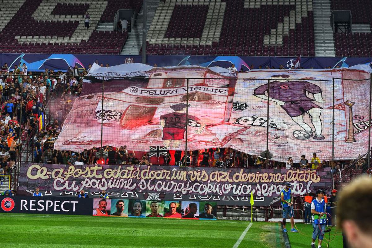 CFR CLUJ - SLAVIA PRAGA 0-1 // GALERIE FOTO Ardealul fain » Români din toată țara, unguri și cehi au luat cu asalt arena din Gruia