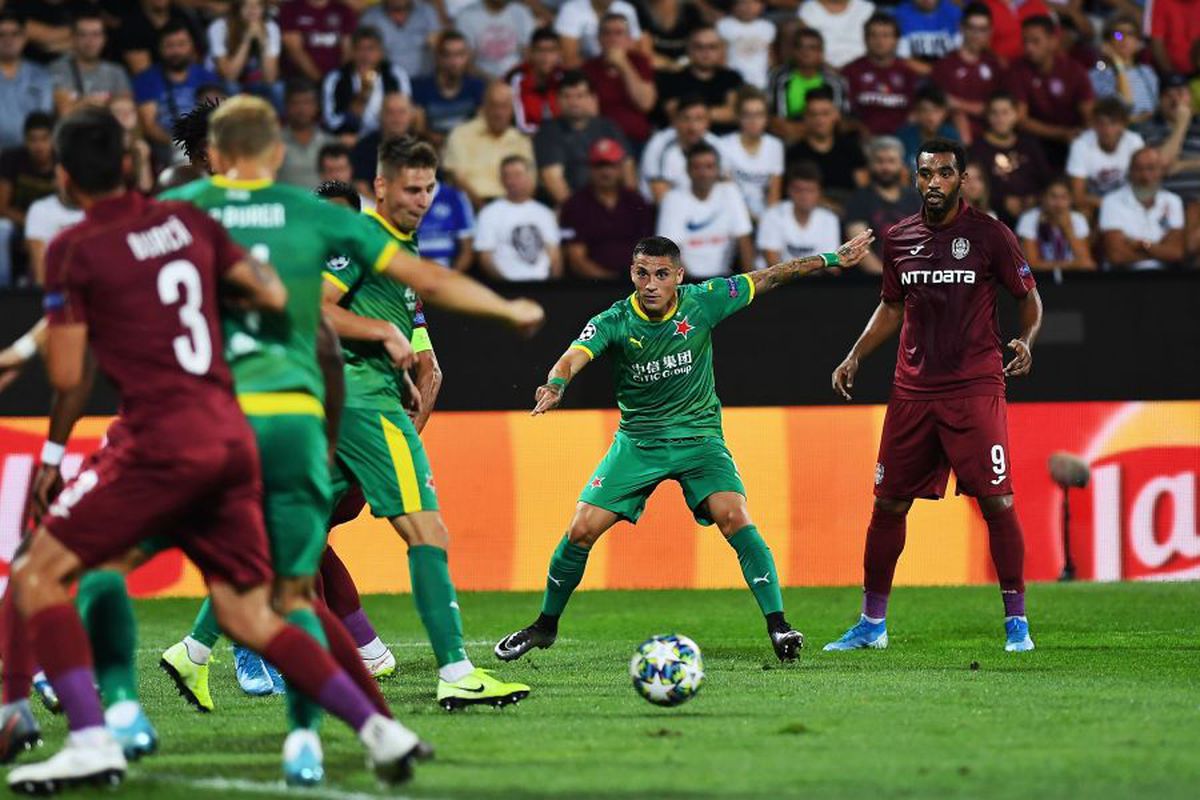 CFR CLUJ - SLAVIA PRAGA 0-1 // FOTO+VIDEO Hai cu miracolul 2.0! Campioana are nevoie de multă șansă în Cehia, după ce a avut o bară și a ratat un penalty acasă