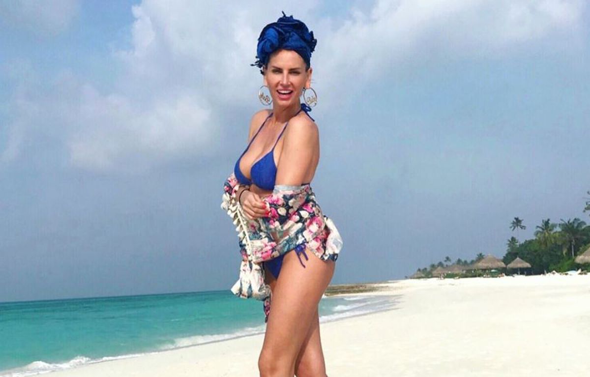 FOTO Andreea Bănică, superhot și la 41 de ani: „Mănânc amandine cu tava, dar am noroc cu sala”