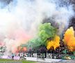 FERENCVAROS - UJPEST 1-0 // VIDEO + FOTO Atmosferă ULUITOARE la derby-ul Ungariei: ultrașii au „incendiat” stadionul!