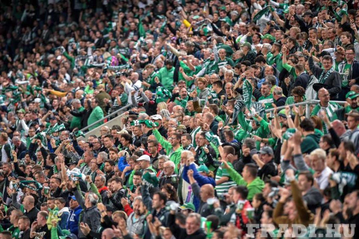 FERENCVAROS - UJPEST 1-0 // VIDEO + FOTO Atmosferă ULUITOARE la derby-ul Ungariei: ultrașii au „incendiat” stadionul!