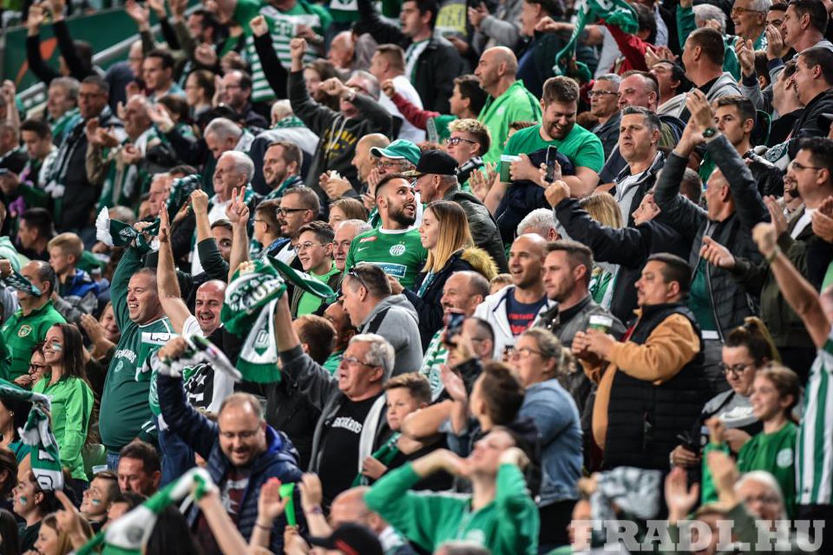 FERENCVAROS - UJPEST 1-0 // VIDEO + FOTO Atmosferă ULUITOARE la derby-ul Ungariei: ultrașii au „incendiat” stadionul!