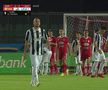 SEPSI - ASTRA // FOTO Denis Alibec, moment de nervozitate după ce a fost scos de Bogdan Andone: cum a reacționat atacantul