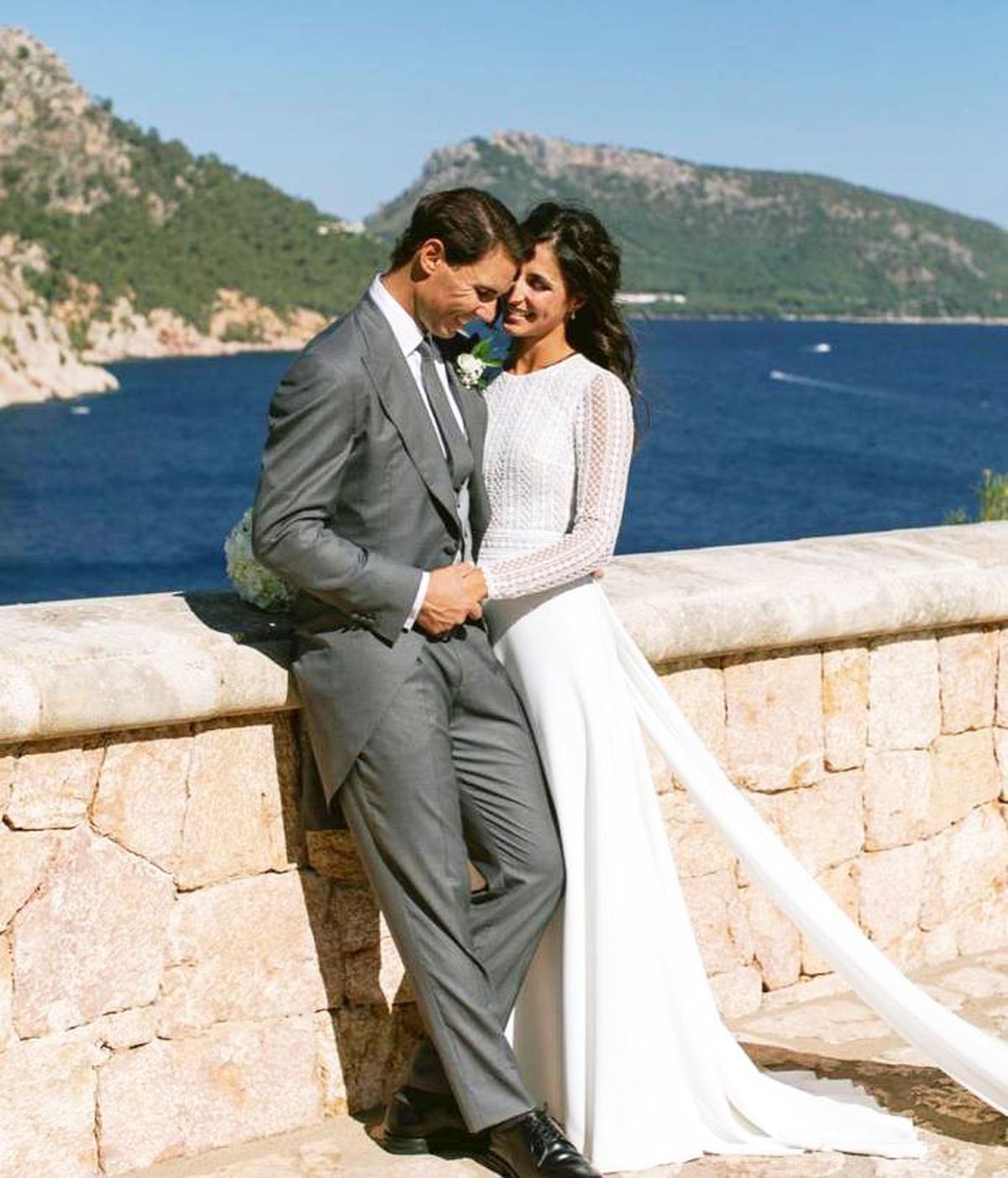 Fotografii oficiale: Rafael Nadal și Maria Francisca Perello au luat ochii tuturor! Imagini splendide cu cei doi miri