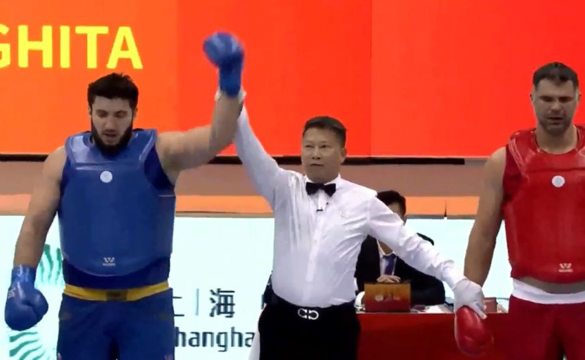 VIDEO Daniel Ghiță învins categoric în primul meci de la Campionatele Mondiale de Wushu de un rus