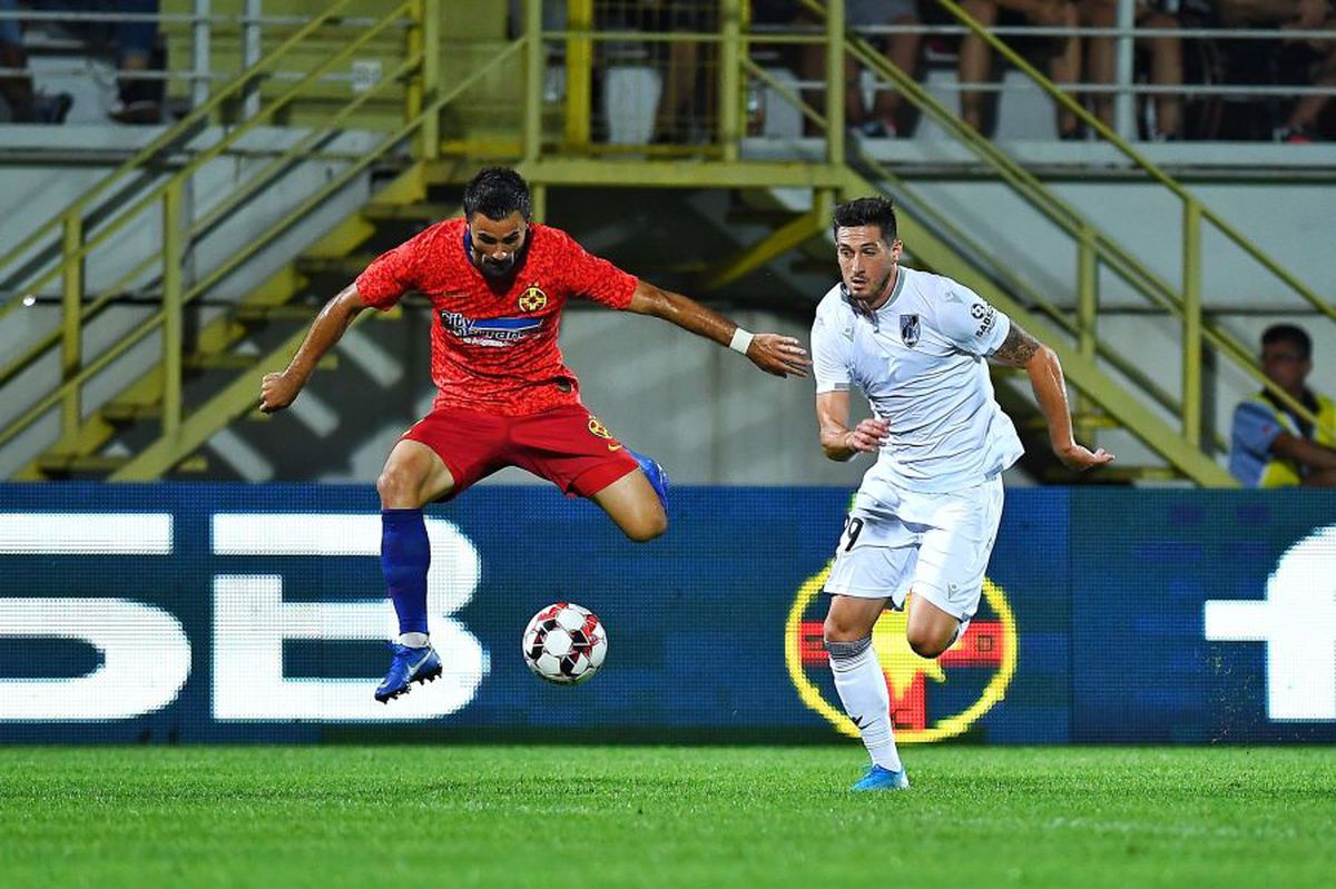 FCSB - VITORIA GUIMARAES 0-0 // CRONICĂ REMUS RĂUREANU: Porcușorul de Guineea rezistă: echipa-experiment aliniată de Becali supraviețuiește pentru returul din Portugalia