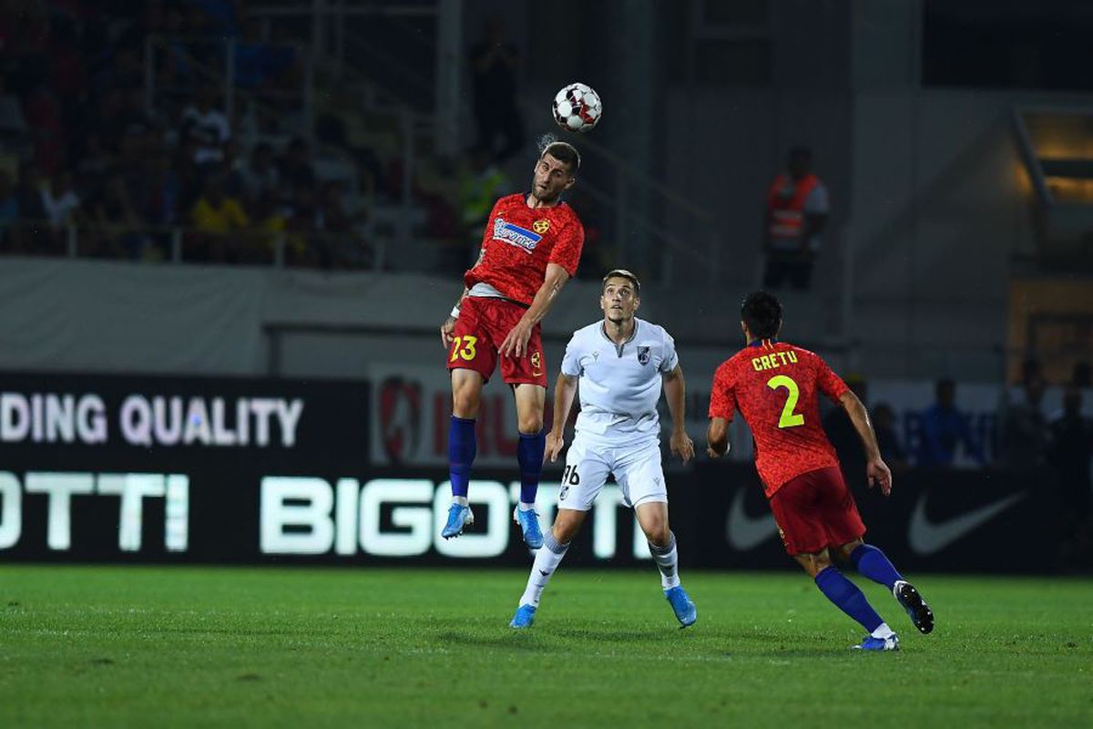 FCSB - VITORIA GUIMARAES 0-0 // CRONICĂ REMUS RĂUREANU: Porcușorul de Guineea rezistă: echipa-experiment aliniată de Becali supraviețuiește pentru returul din Portugalia