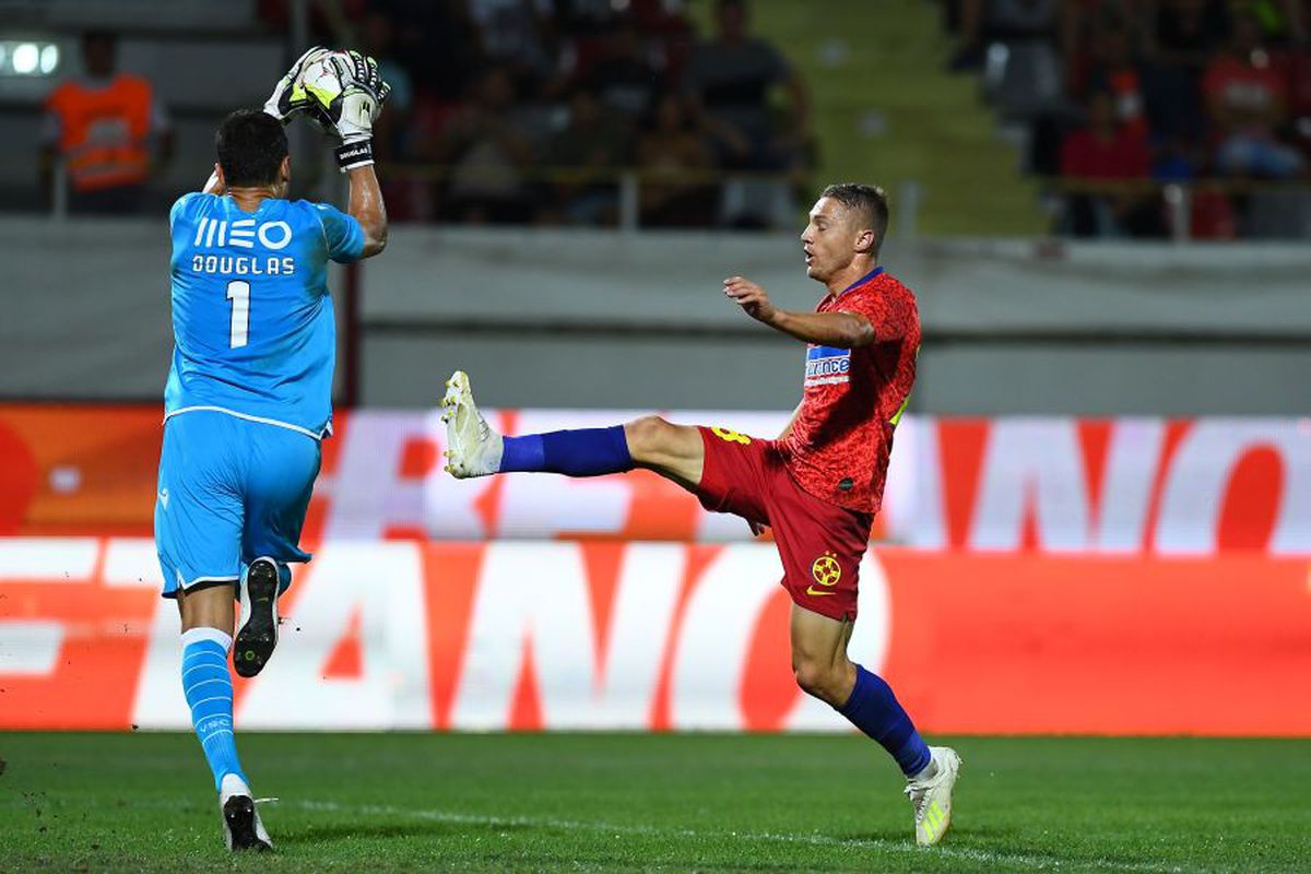 FCSB - VITORIA GUIMARAES 0-0 // CRONICĂ REMUS RĂUREANU: Porcușorul de Guineea rezistă: echipa-experiment aliniată de Becali supraviețuiește pentru returul din Portugalia