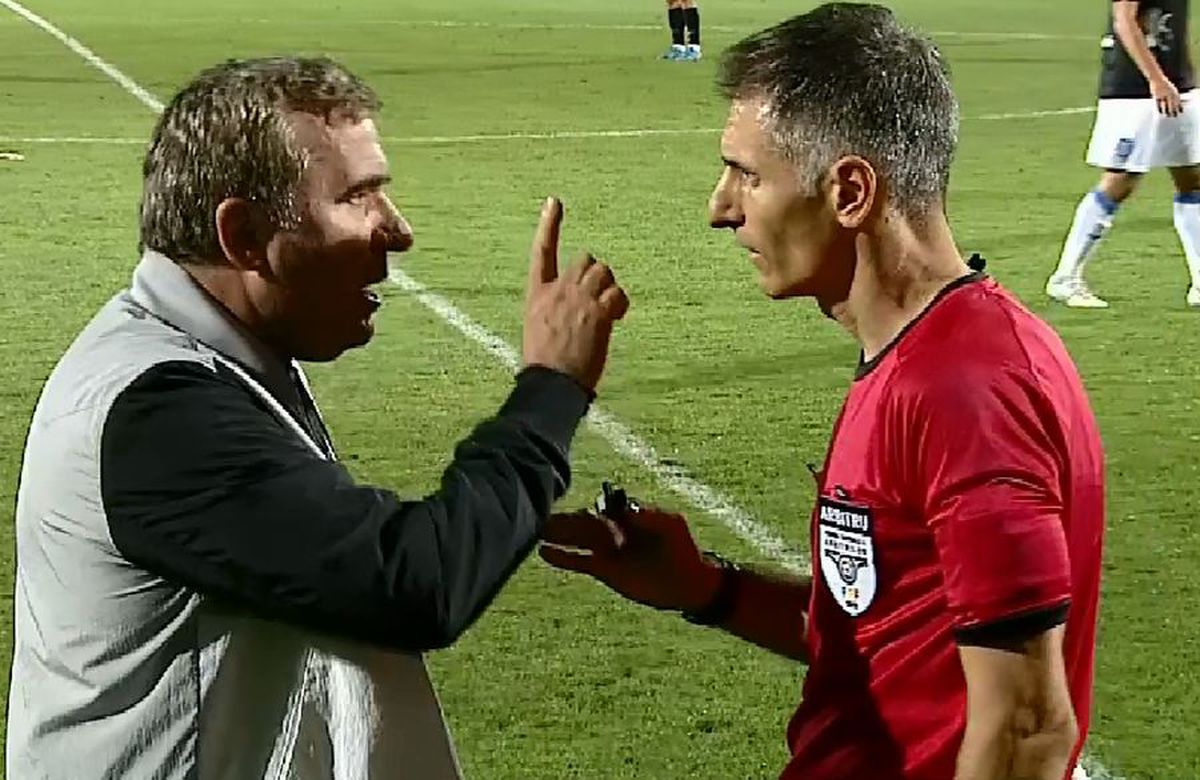 VIITORUL - POLI IAȘI 2-1 // GALERIE FOTO Gică Hagi, criză de nervi pe teren după ce a fost eliminat: „Mințiți cu nerușinare!”