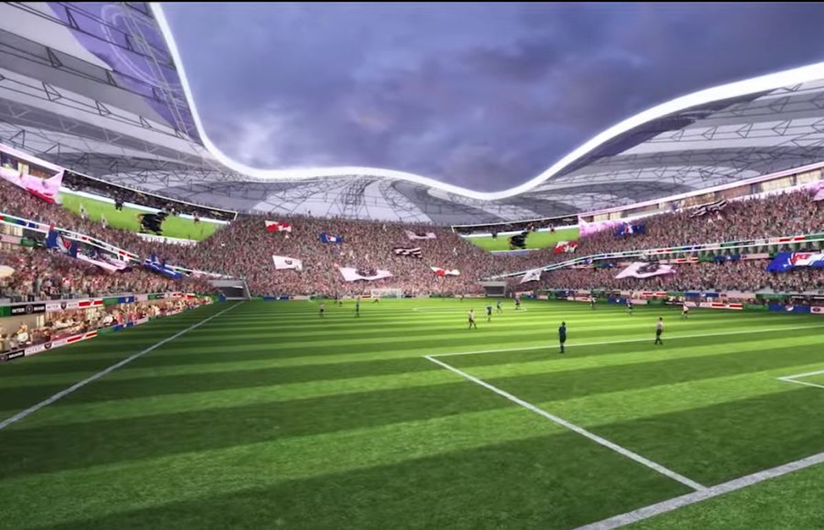 VIDEO Stadion futurist de 750 de milioane pentru noua echipă a lui David Beckham » A apărut clipul de prezentare