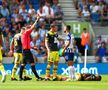 BRIGHTON - SOUTHAMPTON // FOTO + VIDEO Florin Andone a primit „ROȘU” direct și a ajuns ținta criticilor: „Oribil! Fault de cinci roșii, e un rupător de picioare”