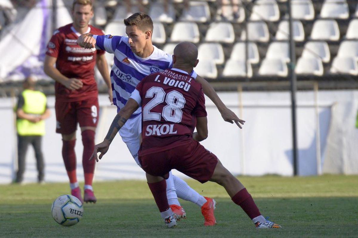 LIGA 2 // FOTO ACUM se joacă Rapid - ASU Poli, derby-ul etapei: start în  „Regie”, într-o atmosferă superbă